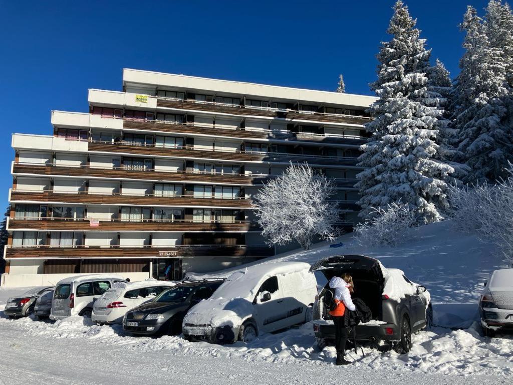 Le Flocon-Studio Cabine-Balcon 4-6 Pers A 100M Des Pistes 尚鲁斯 外观 照片