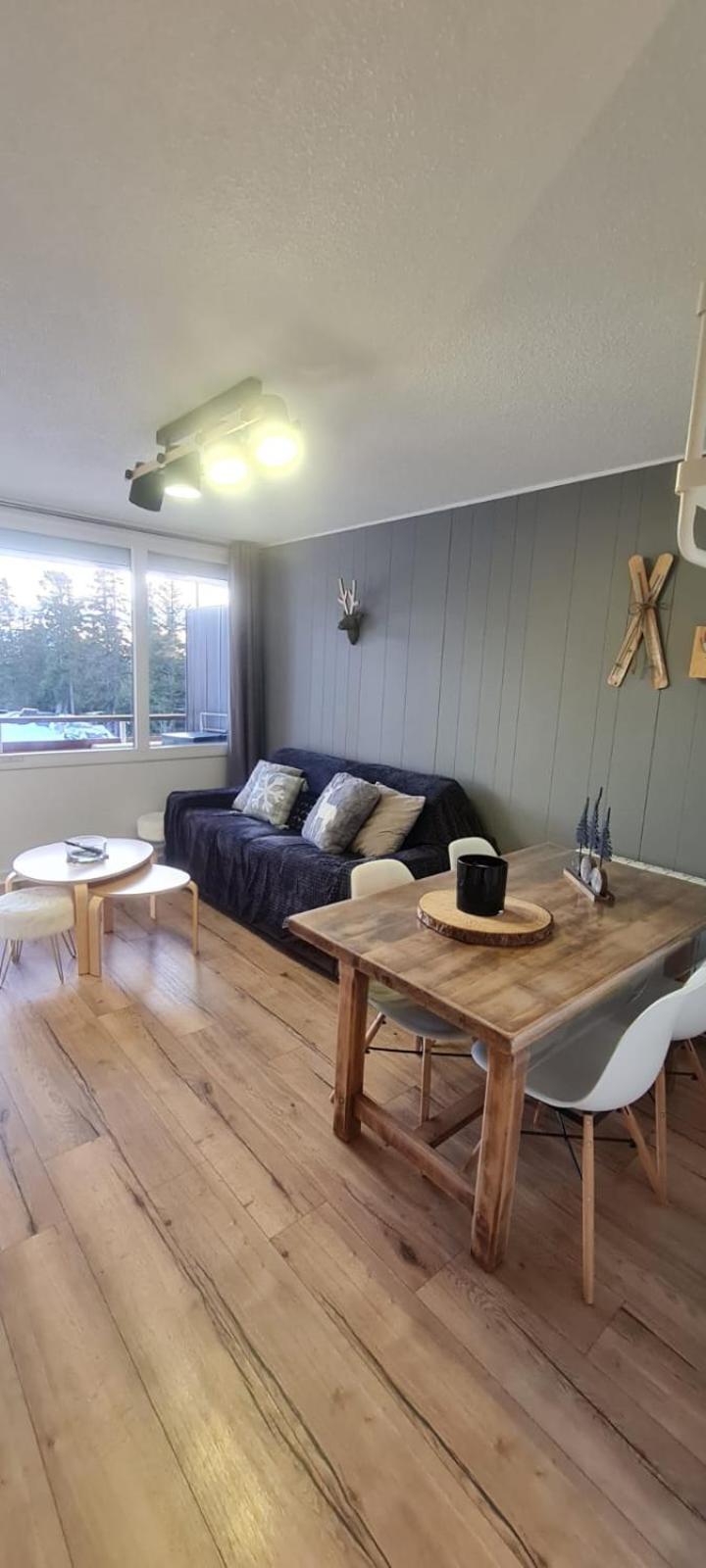 Le Flocon-Studio Cabine-Balcon 4-6 Pers A 100M Des Pistes 尚鲁斯 外观 照片