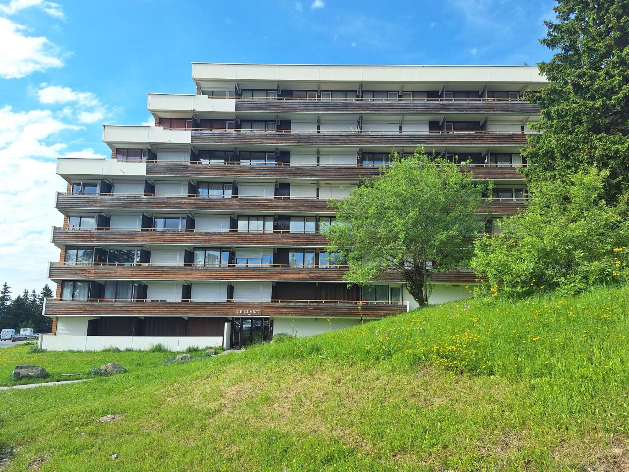 Le Flocon-Studio Cabine-Balcon 4-6 Pers A 100M Des Pistes 尚鲁斯 外观 照片